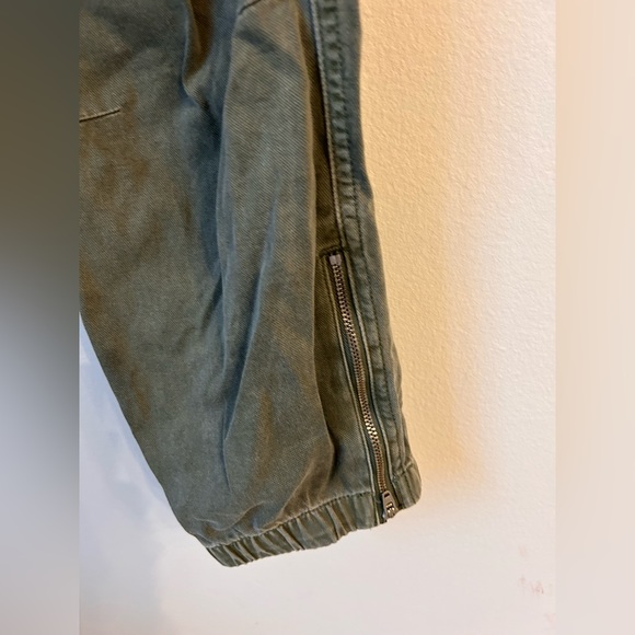 GAP DRAWSTRING CARGO STYLE JOGGERS GREEN SIZE M - Picture 4 of 6